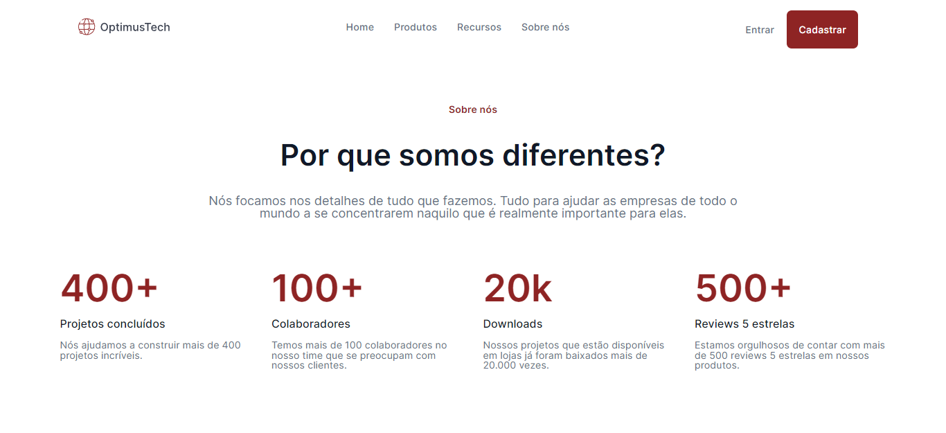 Print do projeto 7 days of code