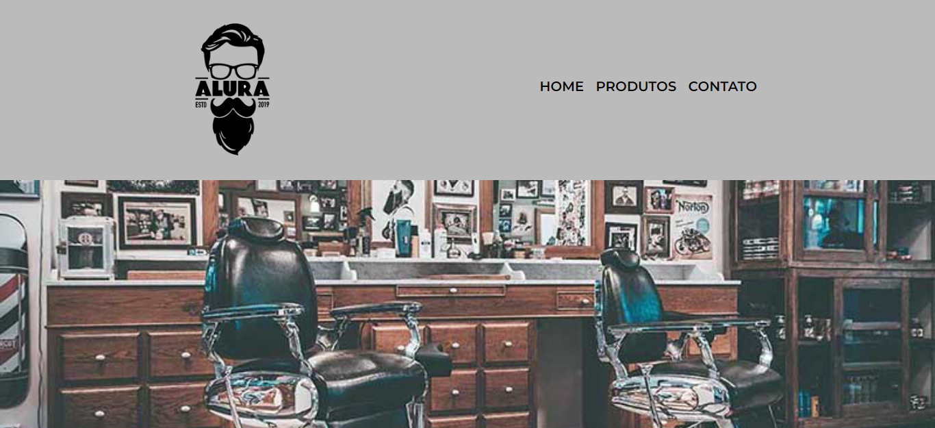 Print do projeto Barbearia Alura